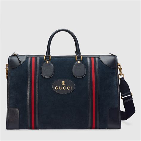 gucci suede duffle bag|gucci duffle bags men's.